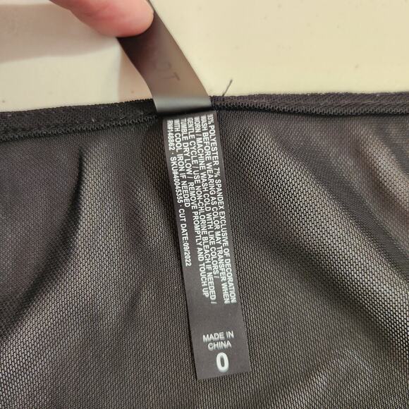 Torrid Short Mesh Drawstring Waist Coverup Dress Size 0X - Picture 11 of 11